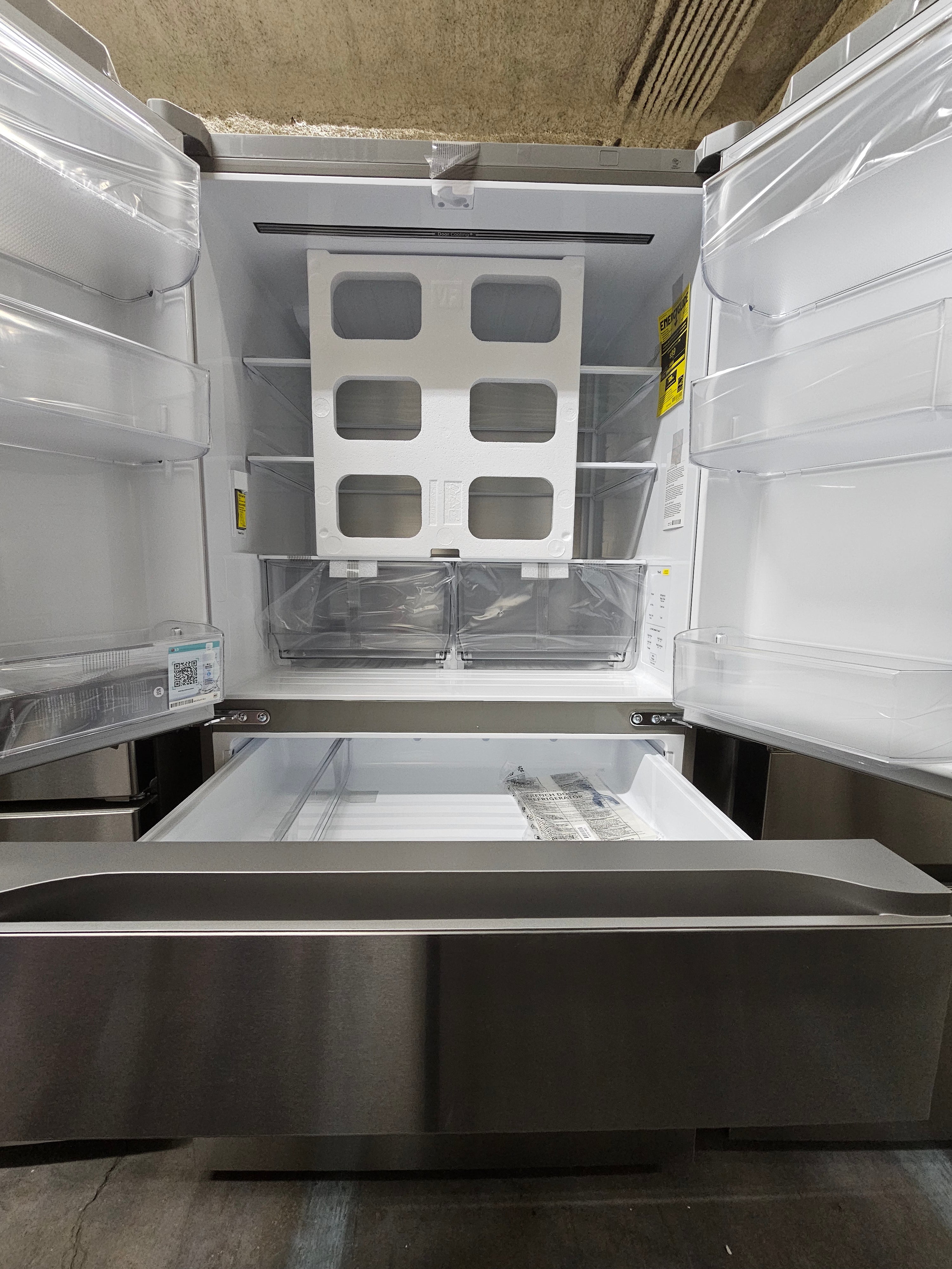 LG 30 cu. ft. SMART Standard Depth MAX French Door Refrigerator with Internal Water Dispenser in PrintProof Stainless Steel